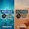 Signmission All Drivers Must Chock Wheels OSHA Notice Sign, Plastic, 10in W x 7in L, 2PK OS-2PACK-NS-P-710-L-15218 - alternate 5